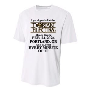 I Got Ripped Off At The Dorian Electra Booth Feb 24 2024 Portland Performance Sprint T-Shirt