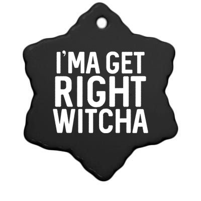 I'ma Get Right Witcha Migos Rapper Trending Gift Lover Ceramic Star Ornament