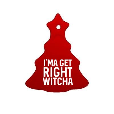 I'ma Get Right Witcha Migos Rapper Trending Gift Lover Ceramic Tree Ornament