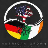 Irish German Roots American Grown With Flag Adult Drive Performance Visor