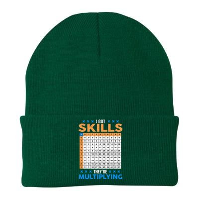 I Got Skill Theyre Multiplying Math Class Back To School Knit Cap Winter Beanie