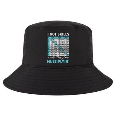 I Got Skills And They're Multiplying Cool Comfort Performance Bucket Hat