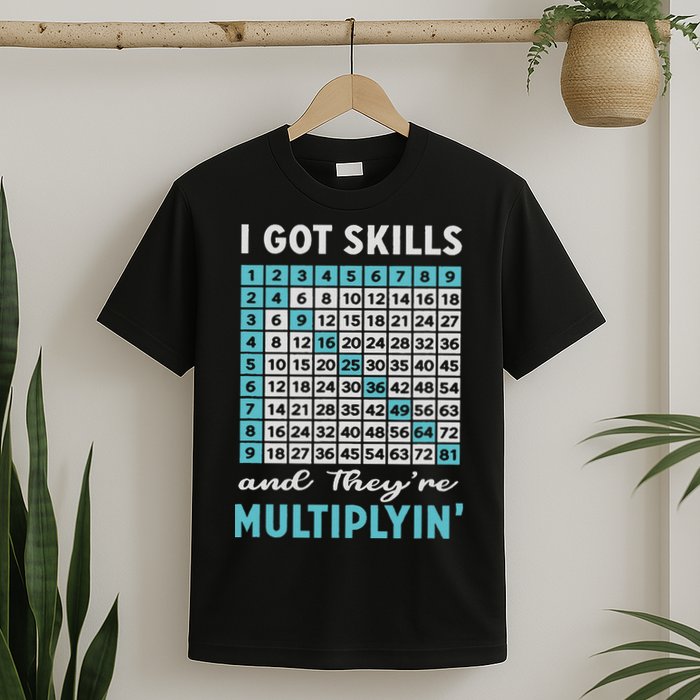 I Got Skills And They're Multiplying T-Shirt