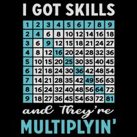 I Got Skills And They're Multiplying Daily Commute Backpack