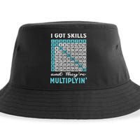 I Got Skills And They're Multiplying Sustainable Bucket Hat