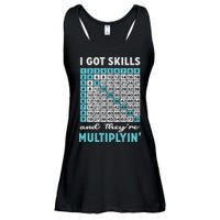 I Got Skills And They're Multiplying Ladies Essential Flowy Tank