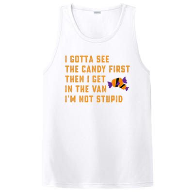 I Gotta See The Candy First. IM Not Stupid Creepy Adult PosiCharge Competitor Tank