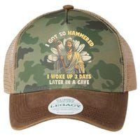 I Got So Hammered I Woke Up 3 Days Later In A Cave Religious Legacy Tie Dye Trucker Hat