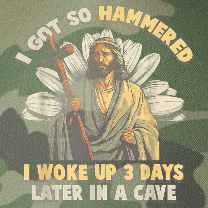 I Got So Hammered I Woke Up 3 Days Later In A Cave Religious Legacy Tie Dye Trucker Hat