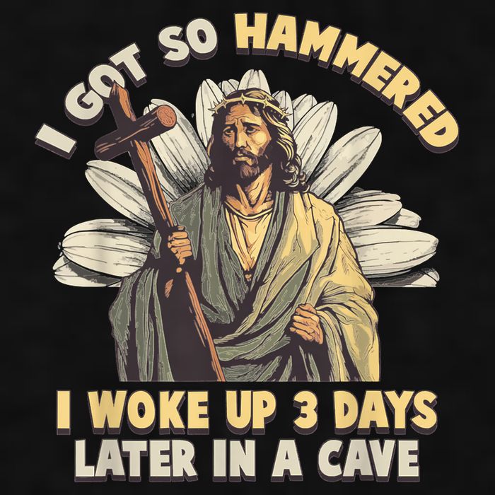 I Got So Hammered I Woke Up 3 Days Later In A Cave Religious Ladies PosiCharge Tri-Blend Wicking Tank