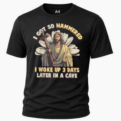 I Got So Hammered I Woke Up 3 Days Later In A Cave Religious Performance Shirt