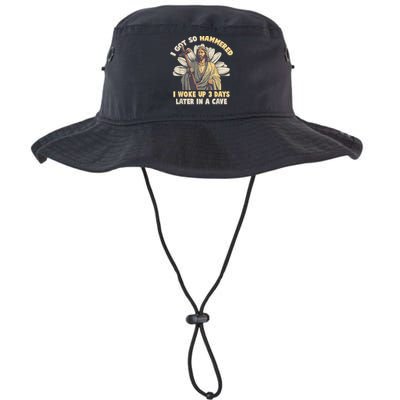 I Got So Hammered I Woke Up 3 Days Later In A Cave Religious Bucket Hat
