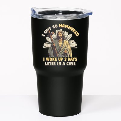 I Got So Hammered I Woke Up 3 Days Later In A Cave Religious Tumbler