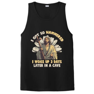 I Got So Hammered I Woke Up 3 Days Later In A Cave Religious PosiCharge Competitor Tank