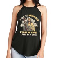 I Got So Hammered I Woke Up 3 Days Later In A Cave Religious Women's Perfect Tri Rocker Tank
