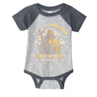 I Got So Hammered I Woke Up 3 Days Later In A Cave Religious Infant Baby Jersey Bodysuit