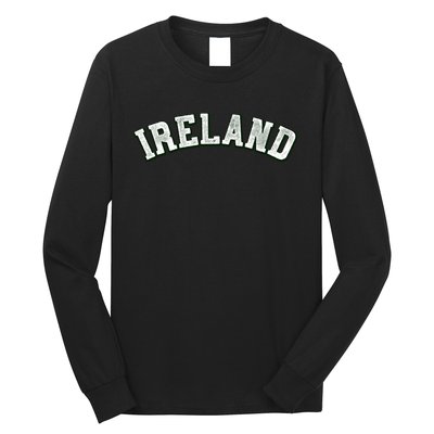 Ireland Grunge Style St Paddy's Irish Long Sleeve Shirt