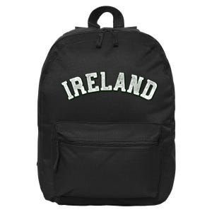 Ireland Grunge Style St Paddy's Irish 16 in Basic Backpack