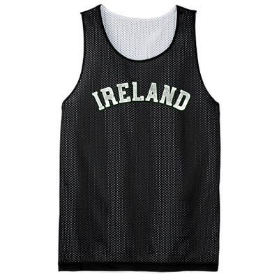 Ireland Grunge Style St Paddy's Irish Mesh Reversible Basketball Jersey Tank