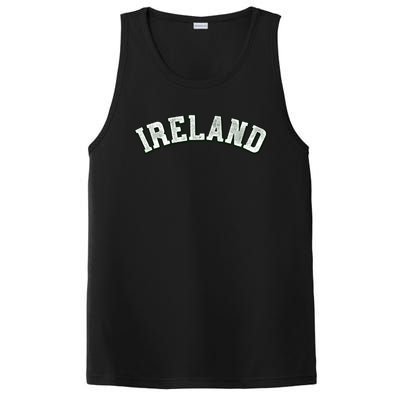 Ireland Grunge Style St Paddy's Irish PosiCharge Competitor Tank