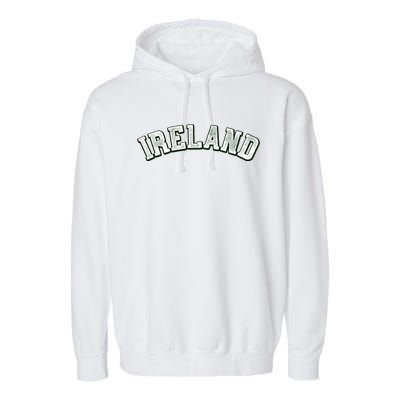 Ireland Grunge Style St Paddy's Irish Garment-Dyed Fleece Hoodie