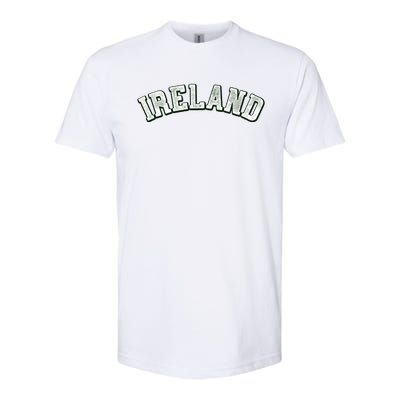 Ireland Grunge Style St Paddy's Irish Softstyle® CVC T-Shirt