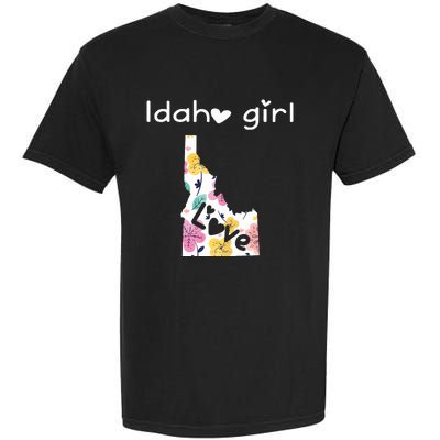 Idaho Girl Shirts I Love Idaho Home Gift Garment-Dyed Heavyweight T-Shirt