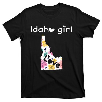 Idaho Girl Shirts I Love Idaho Home Gift T-Shirt