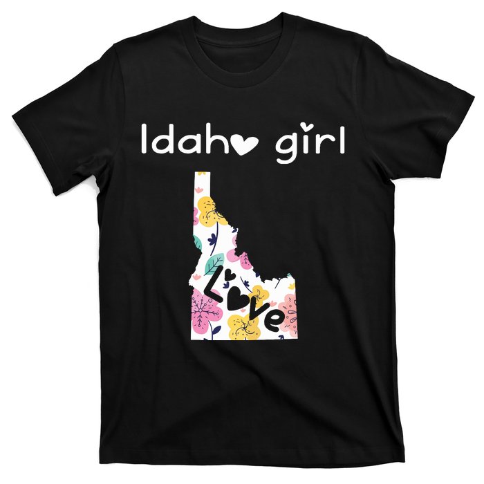 Idaho Girl Shirts I Love Idaho Home Gift T-Shirt