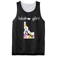 Idaho Girl Shirts I Love Idaho Home Gift Mesh Reversible Basketball Jersey Tank