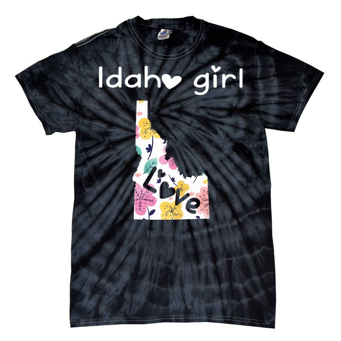 Idaho Girl Shirts I Love Idaho Home Gift Tie-Dye T-Shirt