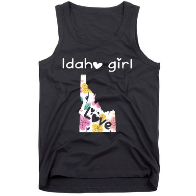 Idaho Girl Shirts I Love Idaho Home Gift Tank Top