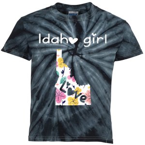 Idaho Girl Shirts I Love Idaho Home Gift Kids Tie-Dye T-Shirt