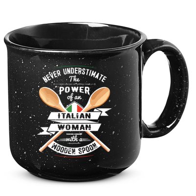 Italian Gift Shirts Funny Italy 15oz Campfire Ceramic Mug