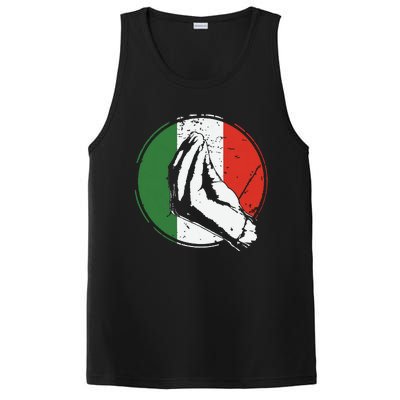 Italian Gift Shirts Funny Italy PosiCharge Competitor Tank