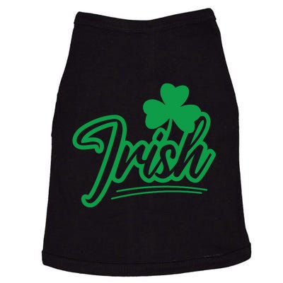 Irish Green Shamrock St Patricks Day Doggie Tank