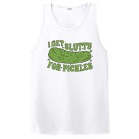 I Get Slutty For Pickles Funny Who Loves Pickles Apaprel PosiCharge Competitor Tank