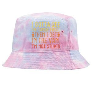 I Gotta See The Candy First Im Not Stupid Creepy Adult Tie-Dyed Bucket Hat