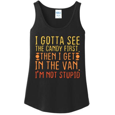 I Gotta See The Candy First. IM Not Stupid | Creepy Ladies Essential Tank