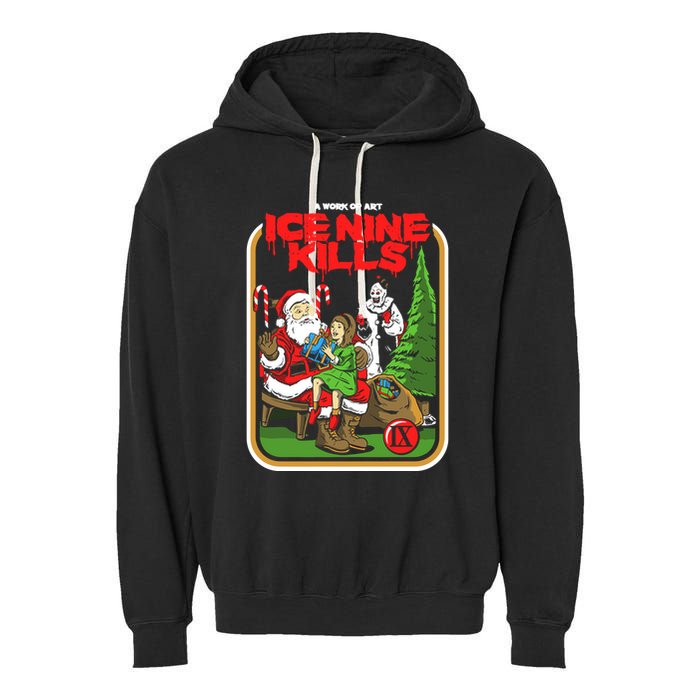 Ink Gory Storybook Garment-Dyed Fleece Hoodie