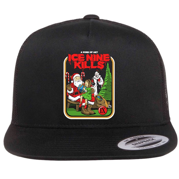 Ink Gory Storybook Flat Bill Trucker Hat