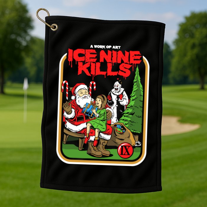 Ink Gory Storybook Golf Towel
