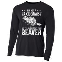 I´M Gladly Stuff Your Beaver Taxidermy Cooling Performance Long Sleeve Crew