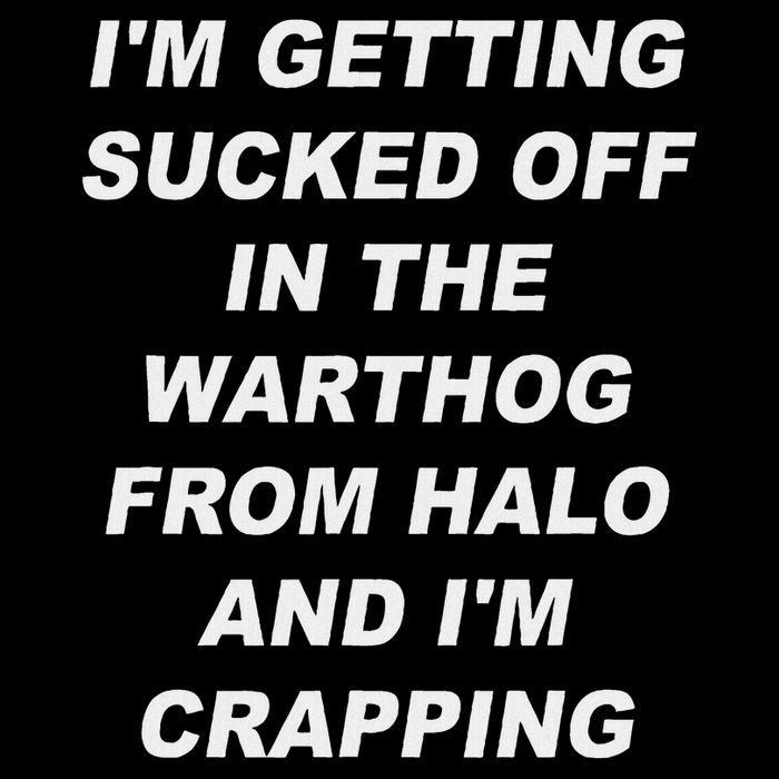I'm Getting Sucked Off In The Warthog From Halo I'm Crapping Drawstring Bag