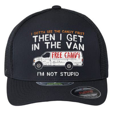 I Gotta See The Candy First Funny Adult Humor Flexfit Unipanel Trucker Cap