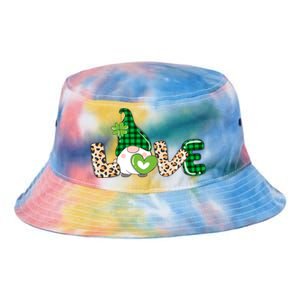 Irish Gnome, Shamrock, Heart, Love, St Patricks Day Tie Dye Newport Bucket Hat