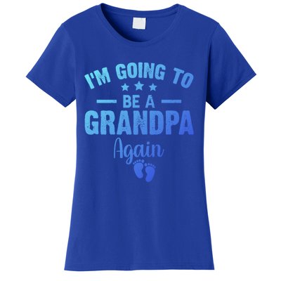 Im Going To Be A Grandpa Again Promoted To Grandpa Again Cute Gift Women's T-Shirt