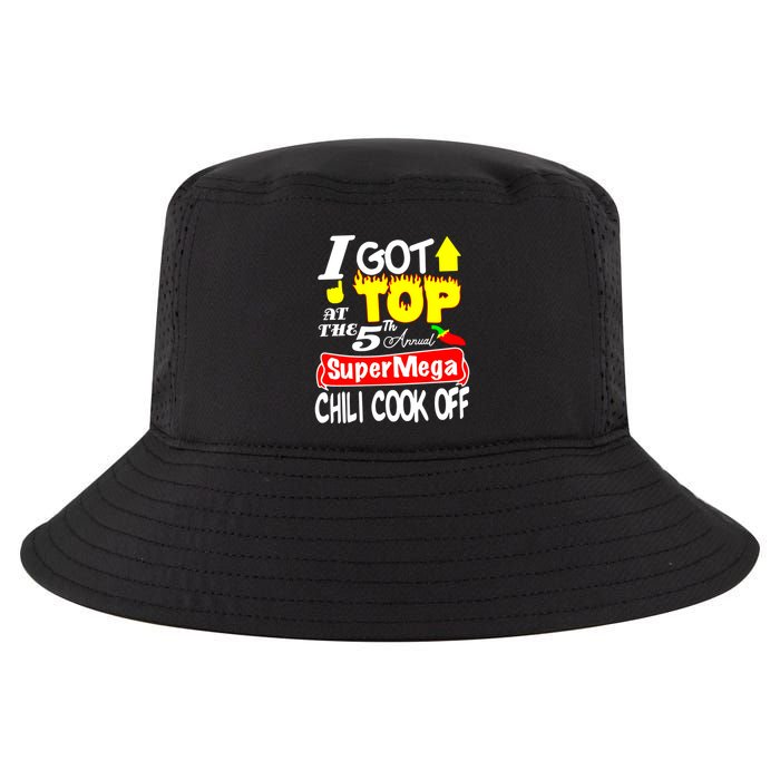 I Got Top At The 5Th Annual Super Mega Chili Cook Off Cool Comfort Performance Bucket Hat