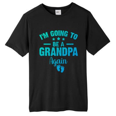 Im Going To Be A Grandpa Again Promoted To Grandpa Again Cute Gift Tall Fusion ChromaSoft Performance T-Shirt