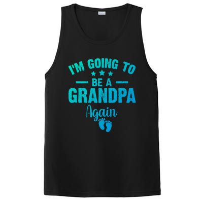 Im Going To Be A Grandpa Again Promoted To Grandpa Again Cute Gift PosiCharge Competitor Tank